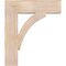 Ekena Millwork Thorton Block Smooth Bracket, Douglas Fir, 5 1/2"W x 24"D x 28"H BKT06X24X28THR05SDF - alternate 2